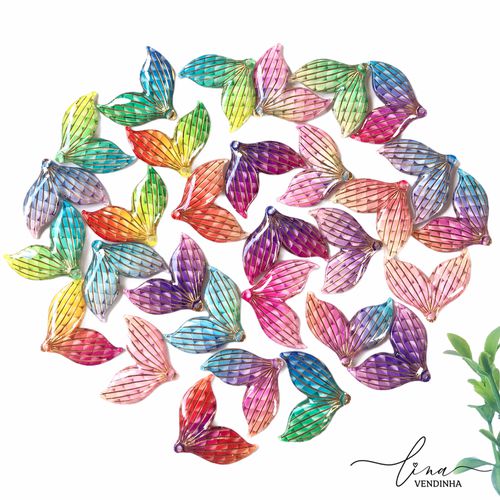 Pingente Calda de Sereia (4Uni.) - VENDINHA LINA