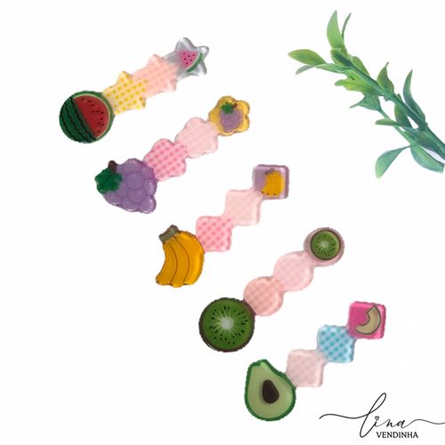 Placa Acrílica Frutas - VENDINHA LINA
