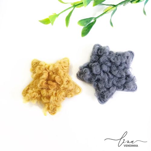 Estrela de Lã (2 unid) - VENDINHA LINA