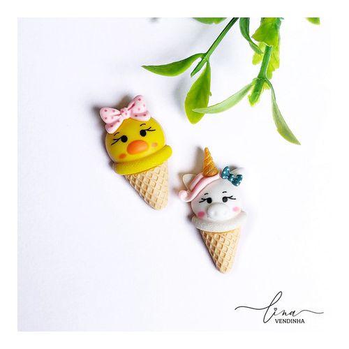 Sorvetinho Resina (4Uni.) - VENDINHA LINA