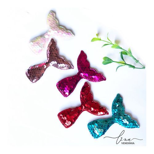 Calda de Sereia Paetê 7cm (2Uni.) - VENDINHA LINA
