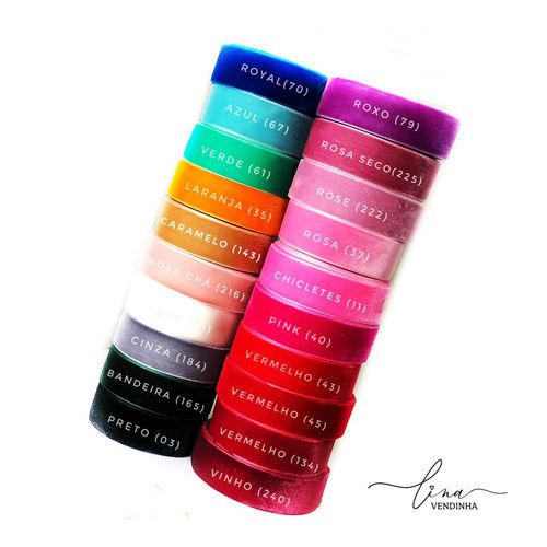 Fita Veludo Sanding (22mm) - VENDINHA LINA