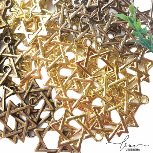 Estrela de Davi Pingente (4Uni.) - VENDINHA LINA
