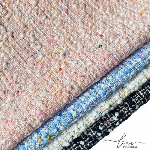 Lonita Tweed Paetê - VENDINHA LINA
