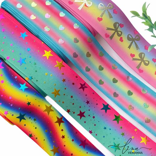 Fita Estampada Alto Relevo (38MM) - VENDINHA LINA