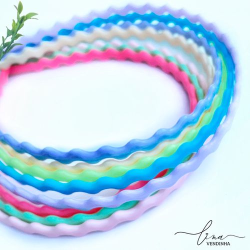 Tiara Ondas 5mm (4 unidades) - VENDINHA LINA