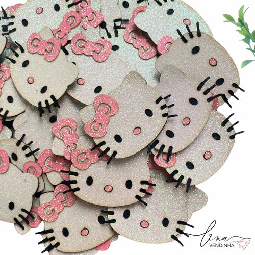 Hello Kitty Flocada (2 unid) - VENDINHA LINA