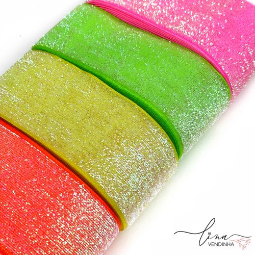 Fita Lurex Néon (38mm) - VENDINHA LINA