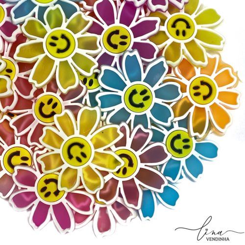 Flor Smile Emborrachado (2Uni.) - VENDINHA LINA