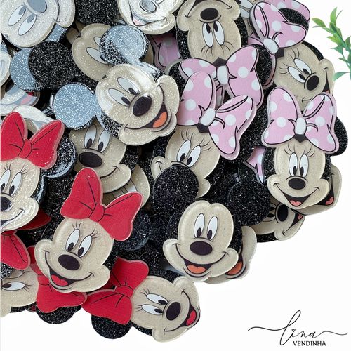 Minnie e Mickey Acrílico (2Uni.) - VENDINHA LINA