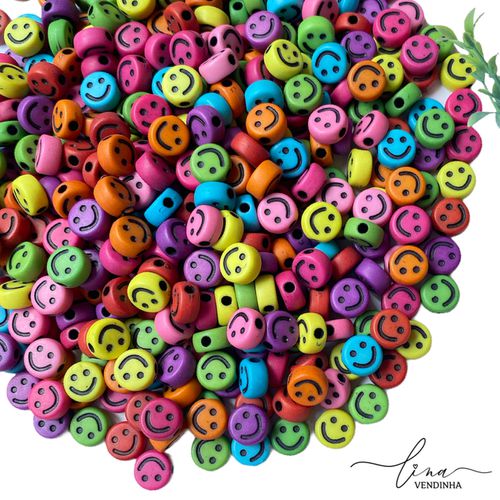 Contas Smile Coloridas - VENDINHA LINA
