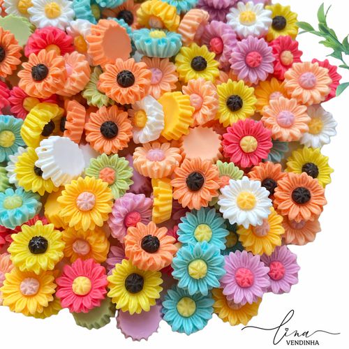 Mini Margaridas Passantes (12MM) - VENDINHA LINA