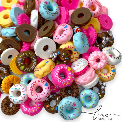 Rosquinha Mistas Resina (6Uni.) - VENDINHA LINA