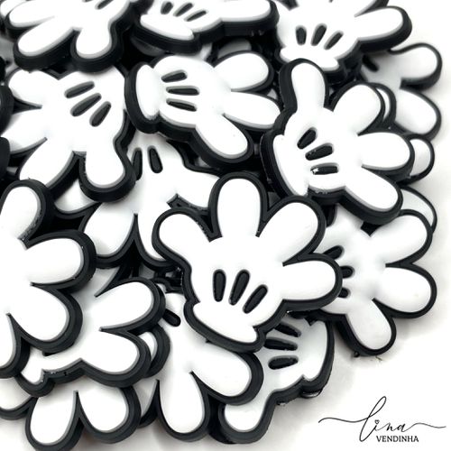 Mão Mickey Emborrachado (4Uni.) - VENDINHA LINA