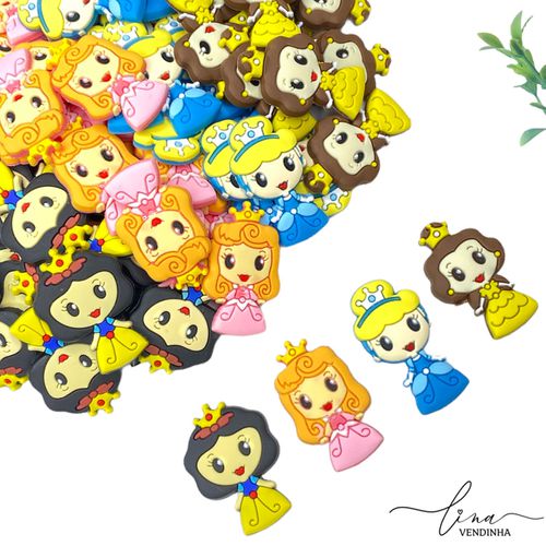Mini Princesas Emborrachado (4Uni.) - VENDINHA LINA