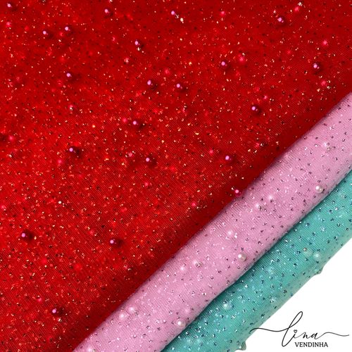Tule Pérolas - VENDINHA LINA
