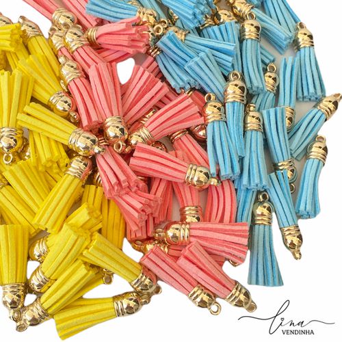 Tassel Camurça (4Uni.) - VENDINHA LINA