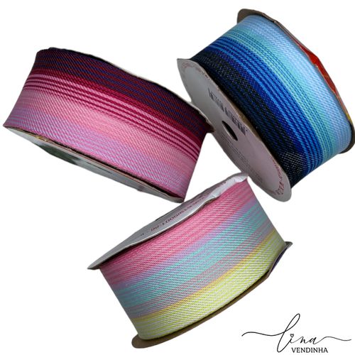 Fita Jeans Degradê Sinimbu 38MM - VENDINHA LINA