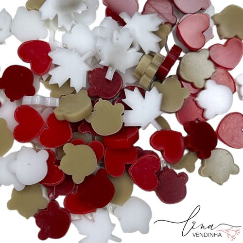Micro Elementos Maple Bear Acrílicos (10Uni.) - VENDINHA LINA