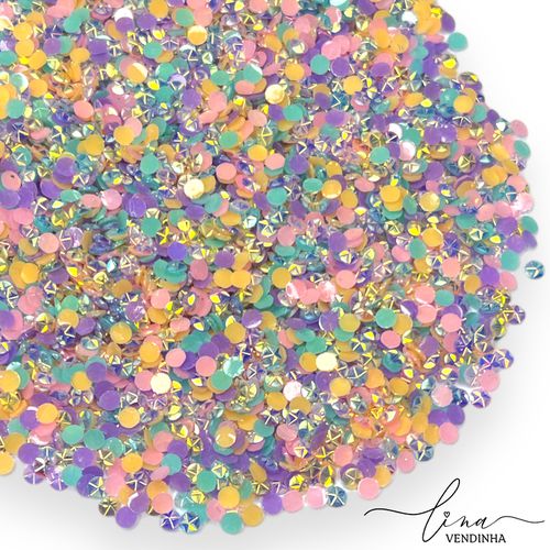 Strass Sextavado Candy - VENDINHA LINA