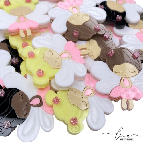 Fadinha Acrílico 5CM (2Uni.) - VENDINHA LINA