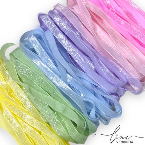 Fita Lurex Candy (10mm) - VENDINHA LINA