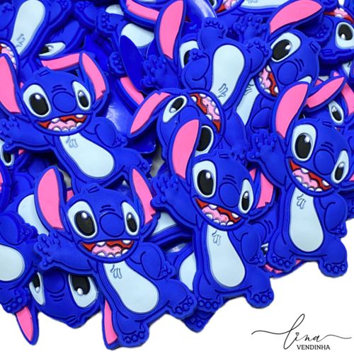 Stitch Inteiro Emborrachado (4Uni.) - VENDINHA LINA