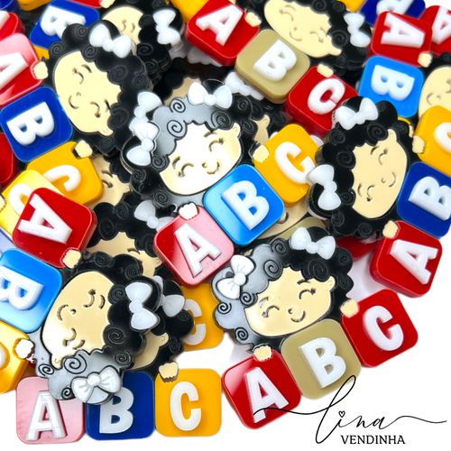 Bonequinha ABC Acrílico (2Uni.) - VENDINHA LINA
