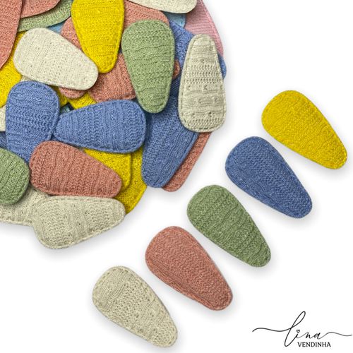  Tic Tac Oval Tecido (2Uni.) - VENDINHA LINA