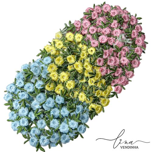 Flor Tripla Termo Colante (4Uni.) - VENDINHA LINA
