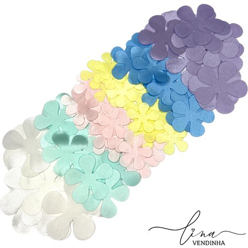 Kit Florzinha Cetim (30Uni.) - VENDINHA LINA