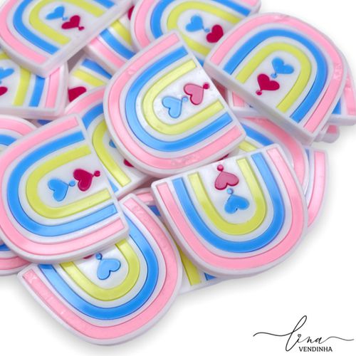 Arco-íris Acrílico Candy (2Uni.) - VENDINHA LINA