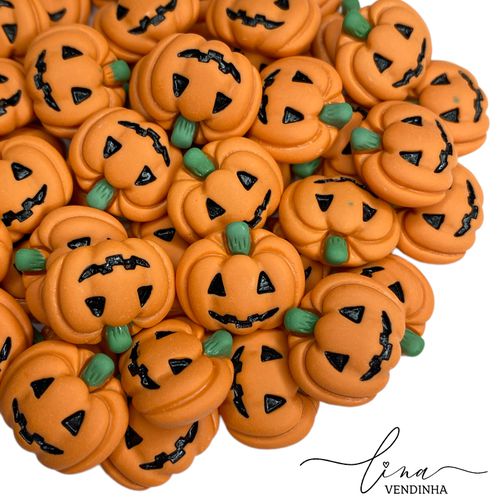 Abóbora Halloween Resina (2Uni.) - VENDINHA LINA
