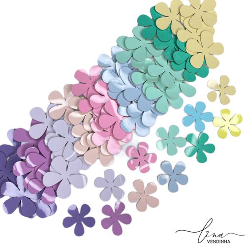 Flores Verniz 3CM (4Uni.) - VENDINHA LINA