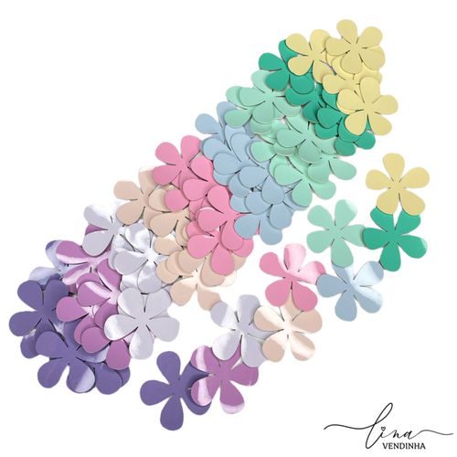 Flores Verniz 4CM (4Uni.) - VENDINHA LINA