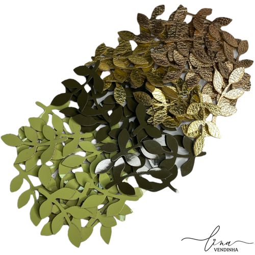 Galho Lonita Simples 3CM (4Uni.) - VENDINHA LINA