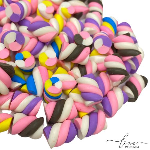 Mini Marshmallow Resina (2Uni.) - VENDINHA LINA