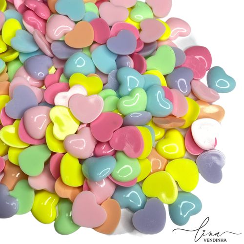 Mini Coração Liso Candy - VENDINHA LINA
