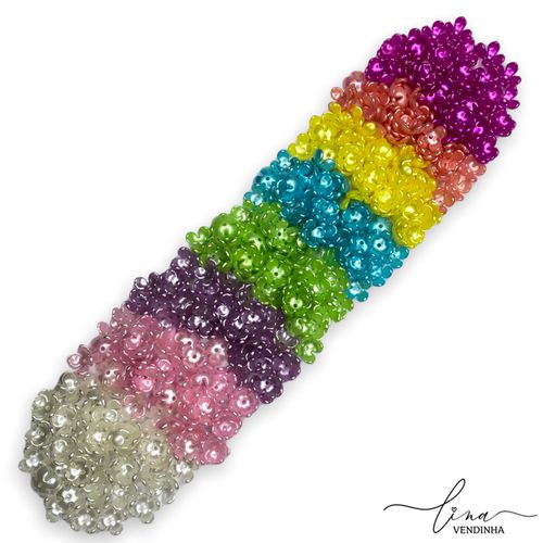 Mini Florzinha côncava Passante (10MM) - VENDINHA LINA