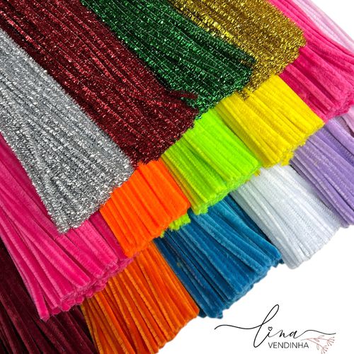 Hastes de Chenille. (5Uni.) - VENDINHA LINA