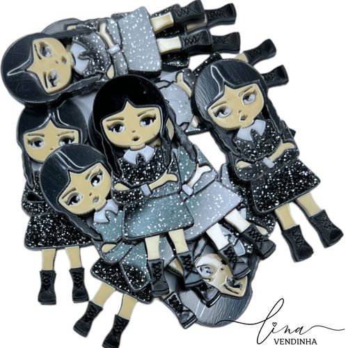 Wandinha Corpinho Acrílico 5CM (2Uni.) - VENDINHA LINA
