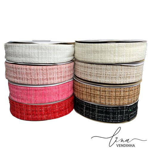 Fita Tweed Importada (38mm) - VENDINHA LINA