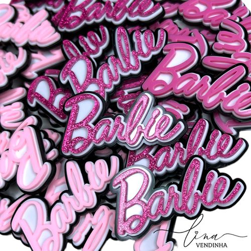 Nome Triplo Barbie Acrílico 4CM (2Uni.) - VENDINHA LINA
