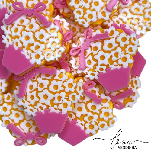 Balde de Pipoca Acrílico (4CM) (2Uni.) - VENDINHA LINA