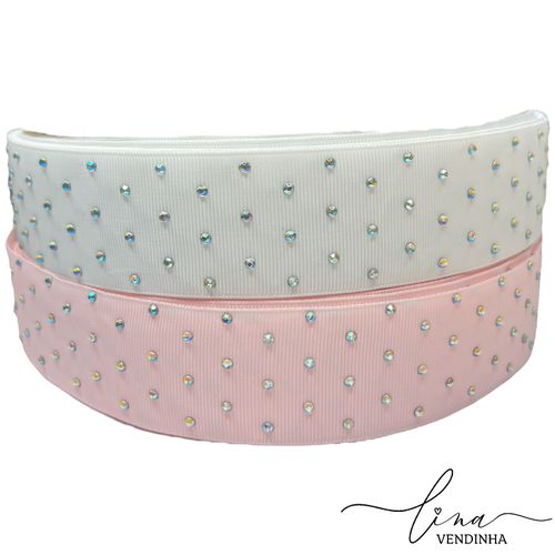 Fita Strass Importada (38mm) - VENDINHA LINA