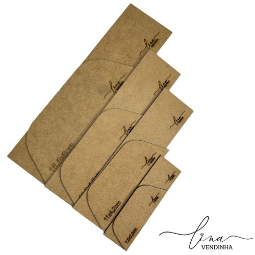 Kit Molde Laço Pontas - VENDINHA LINA