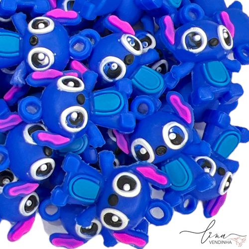 Pingente Stitch Emborrachado (4Uni.) - VENDINHA LINA