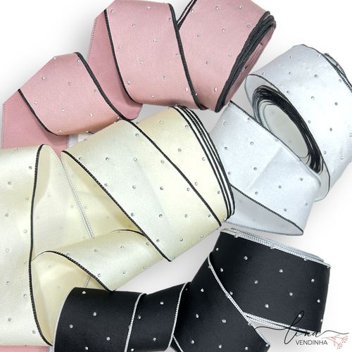 Fita Importada Strass (38MM) - VENDINHA LINA