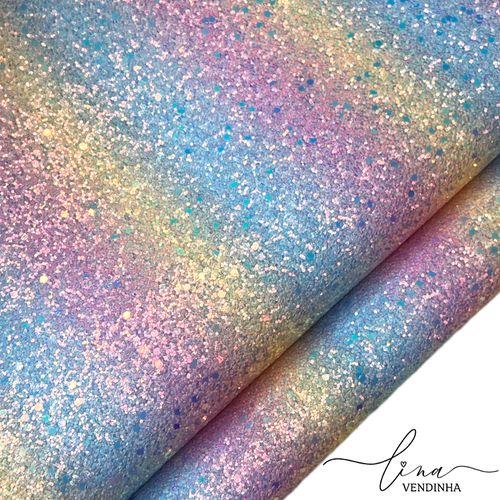 Lonita Glitter Flocado Candy - VENDINHA LINA