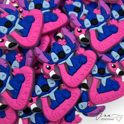 Stitch Flamingo Embor. (2Uni.) - VENDINHA LINA
